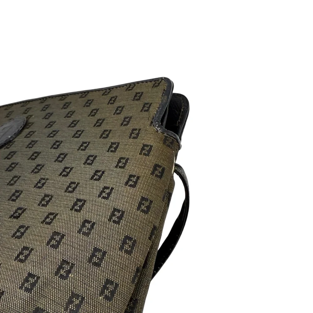 Fendi vintage 80s Zucca Crossbody Bag mini logo
